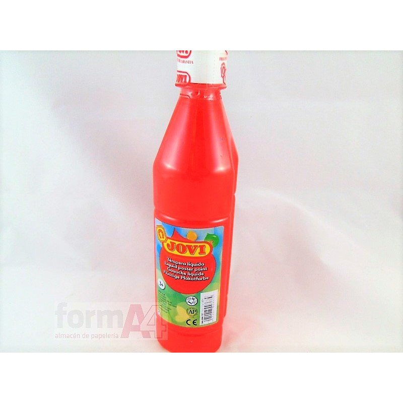 TEMPERA LIQUIDA JOVI 500CC. BERMELLON