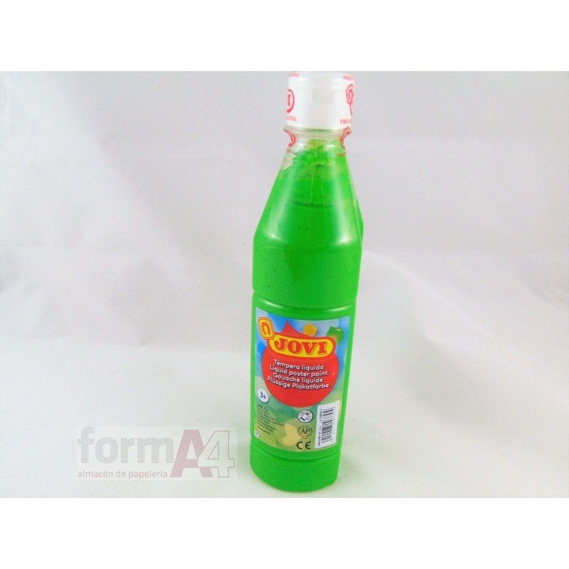 TEMPERA LIQUIDA JOVI 500CC. VERDE MEDIO