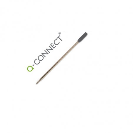 RECAMBIO BOLIGRAFO Q-CONNECT TIPO CROSS NEGRO