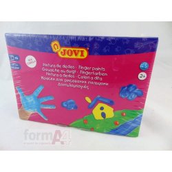 PINTURA DEDOS JOVI B/ 125CC. C/6 SURTIDOS