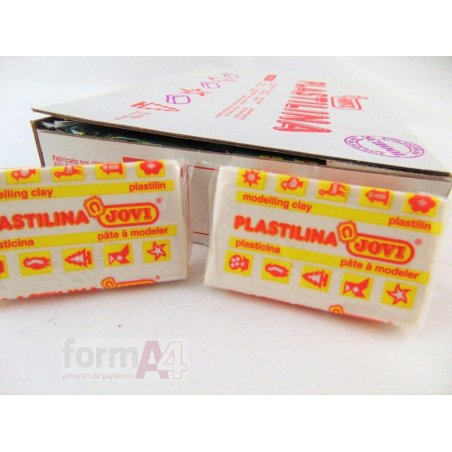 PLASTILINA JOVI 70 C/30 BLANCO