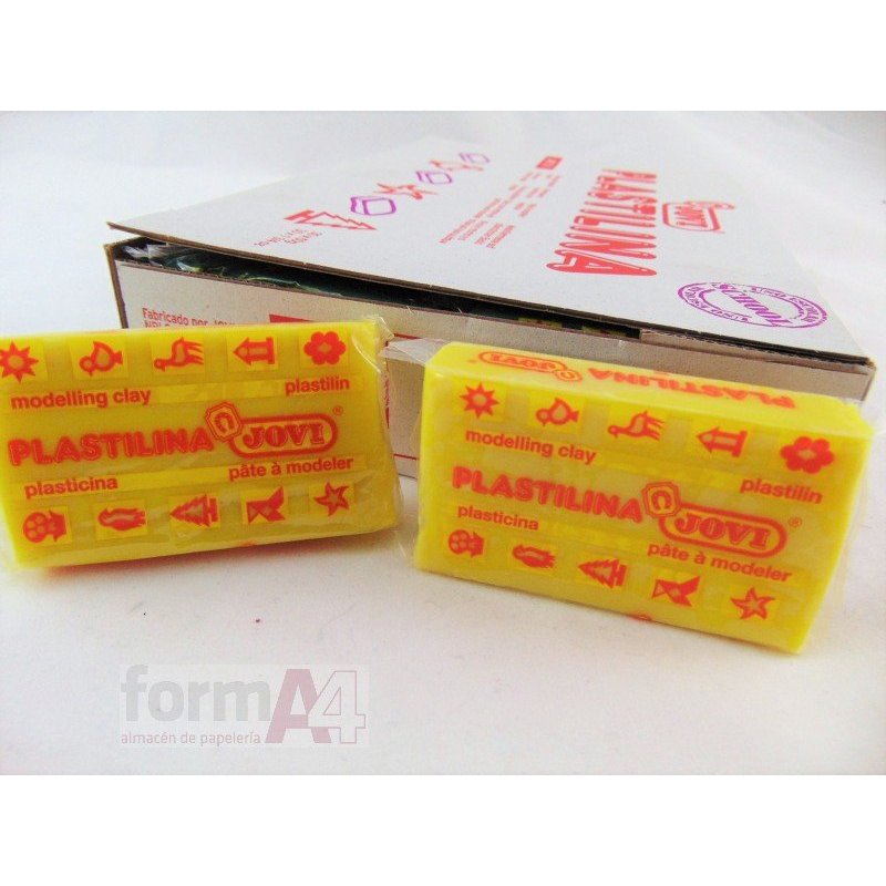 PLASTILINA JOVI 70 C/30 AMARILLO CLARO