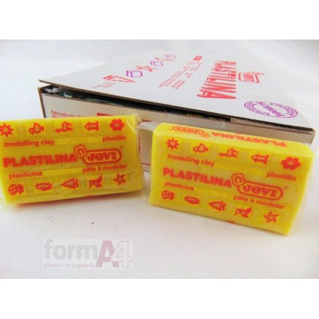 PLASTILINA JOVI 70 C/30 AMARILLO CLARO