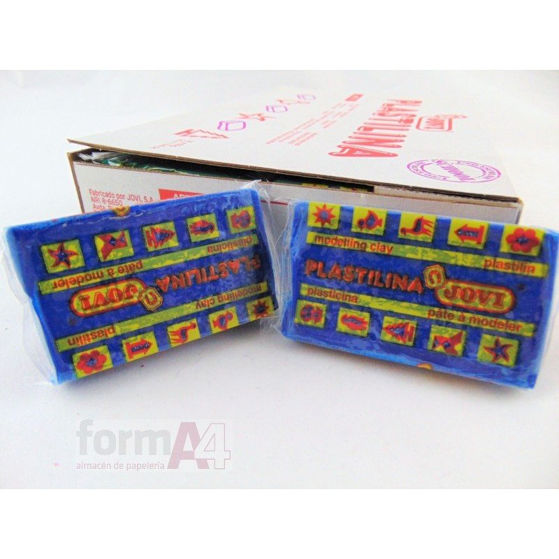 PLASTILINA JOVI 70 C/30 AZUL OSCURO