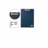 CARPETA MINICLIP SUPERIOR PLASTICO LIDERPAPEL AZUL
