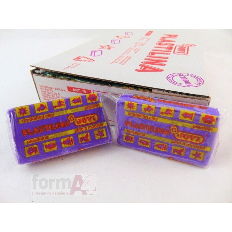 PLASTILINA JOVI 70 C/30 LILA
