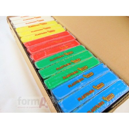 PLASTILINA JOVI 72 C/15 COLORES BASICOS