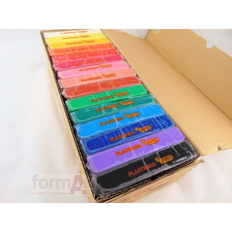 PLASTILINA JOVI 72 C/15 COLORES SURTIDOS