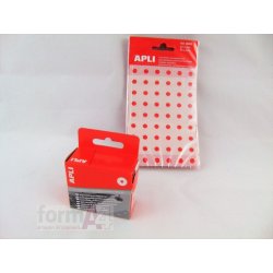 ARANDELAS ADHESIVAS TRANSLUCIDAS APLI B/96