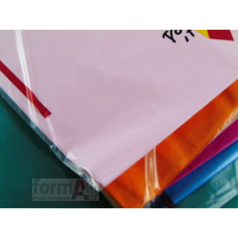 PAPEL SEDA ARTES ROSA M/25H.