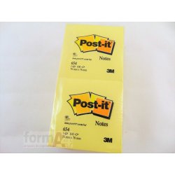 BLOC NOTAS AMARILLAS POST-IT 76X76M. 