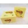 BLOC NOTAS AMARILLAS POST-IT 76X76 MM. CUBO 450H.