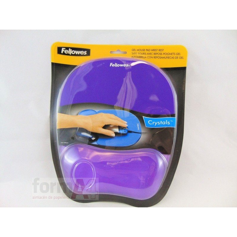 REPOSAMUÑECAS PARA RATON FELLOWES VIOLETA