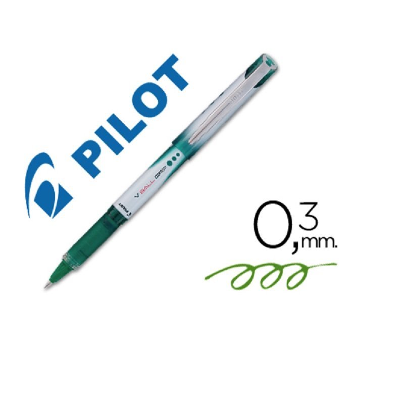 ROLLER PILOT V-BALL GRIP 0.5 VERDE