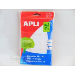 ETIQUETA ADHESIVA BLANCA...