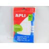 ETIQUETA ADHESIVA BLANCA APLI-10 34X53MM B/90