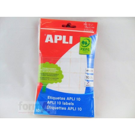 ETIQUETA ADHESIVA BLANCA...