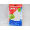 ETIQUETA ADHESIVA BLANCA APLI-10 12X30MM B/350