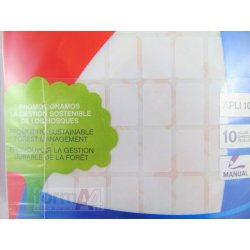 ETIQUETA ADHESIVA BLANCA APLI-10 12X18MM B/560