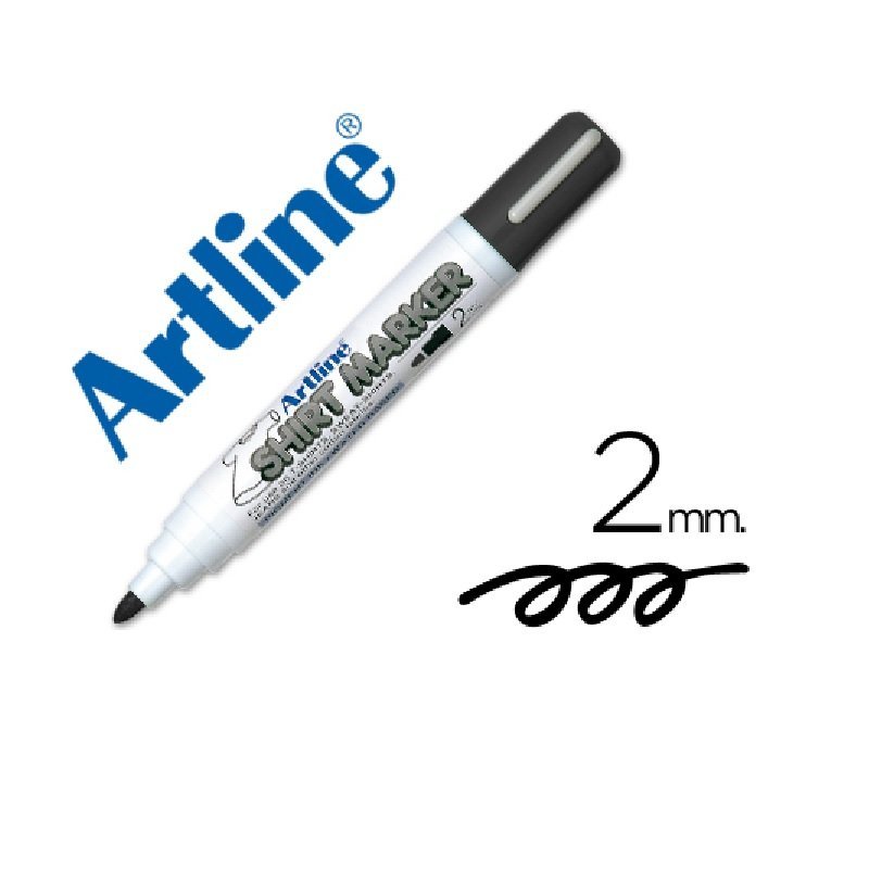 MARCADOR TEXTIL ARTLINE NEGRO