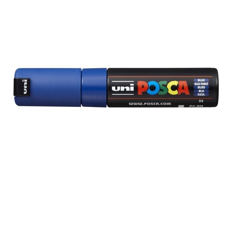 MARCADOR UNI POSCA PC-8K AZUL