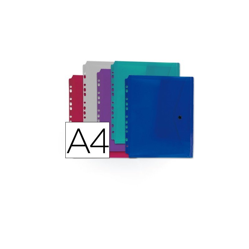 DOSSIER CON BROCHE BEAUTONE A4 P/5 SURTIDOS