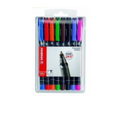 ROTULADOR STABILO OHPEN P/M EST/8