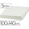 CARTON PLUMA LIDERPAPEL BLANCO 5MM. 100X140CM.