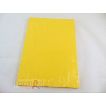 CARTULINA DOHE A4 AMARILLO GIRASOL P/50