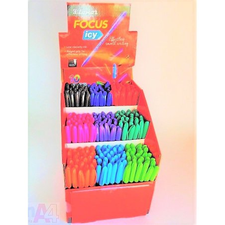 BOLIGRAFO LUXOR FOCUS ICY BALL EXP/270