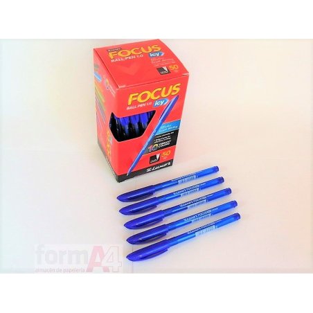 BOLIGRAFO LUXOR FOCUS ICY AZUL