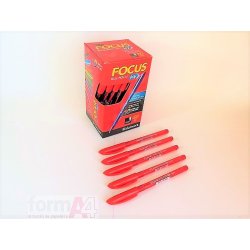 BOLIGRAFO LUXOR FOCUS ICY ROJO