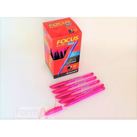 BOLIGRAFO LUXOR FOCUS ICY ROSA