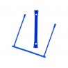 ENCUADERNADOR FASTENER E-CLIP COLOR AZUL C/100