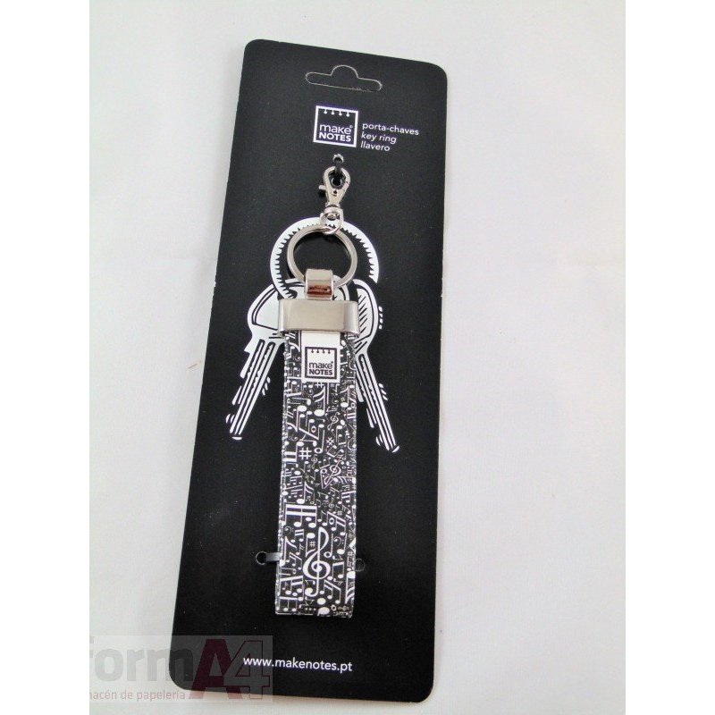 LLAVERO MAKE NOTE MN-KR17 MUSIC