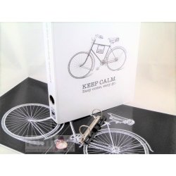CARPETA • 2 ANILLAS MAKE NOTE BIKE  A-4