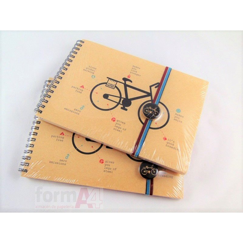 BLOC  CON GOMA + BOTÓN • 100 H80 GRS • MAKE NOTE B