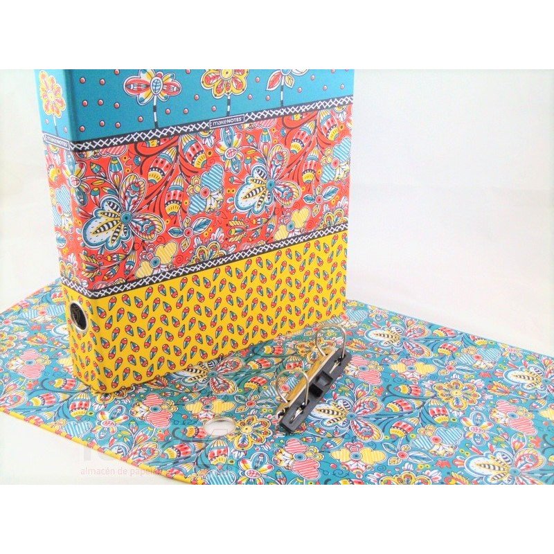 CARPETA • 2 ANILLAS MAKE NOTE BOOGIE-WOOGIE A-4