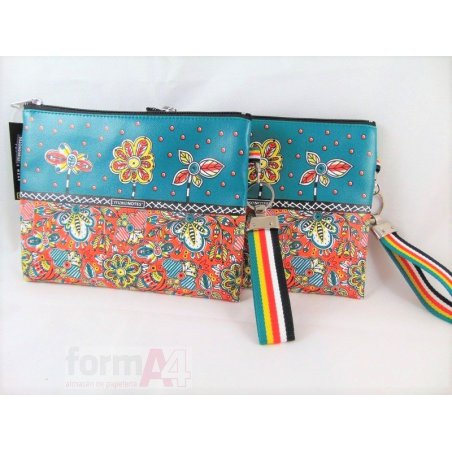 MINI CLUTCH + LLAVERO MAKE NOTE MCLU002