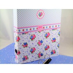 CARPETA • 2 ANILLAS MAKE NOTE SHABBY BLUE