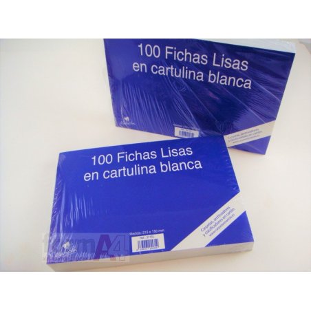 FICHA CARTULINA LISA MARIOLA Nº 4 P/100