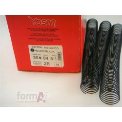 ESPIRAL METALICO NEGRO...