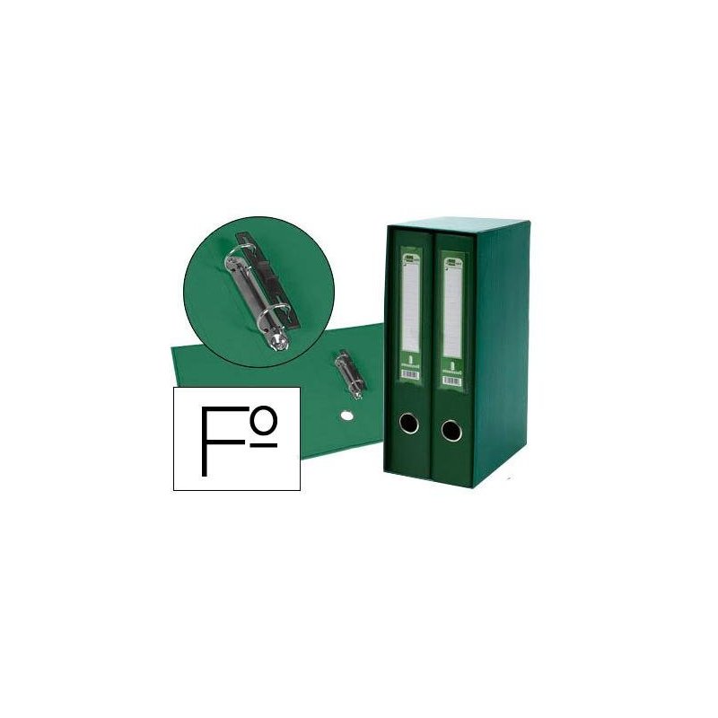 MODULO 2 ARCHIVADORES LIDERPAPEL FOLIO VERDE