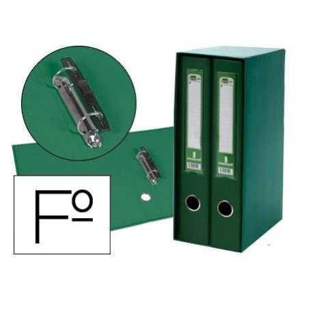 MODULO 2 ARCHIVADORES LIDERPAPEL FOLIO VERDE