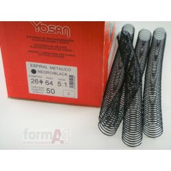 ESPIRAL METALICO NEGRO...