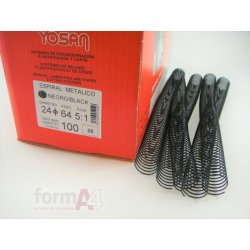 ESPIRAL METALICO NEGRO...