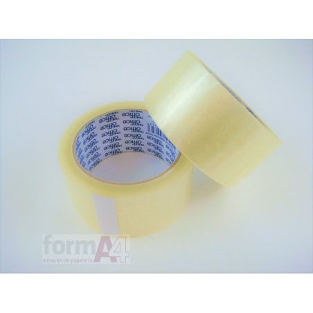 CINTA EMBALAJE PP TRANSPARENTE TIME OFFIC 66MMX48M