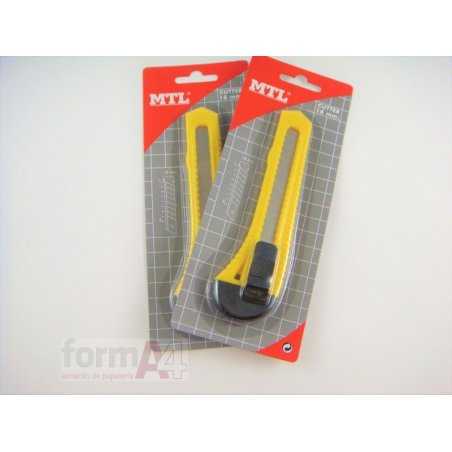CUTTER PLASTICO MTL 18MM