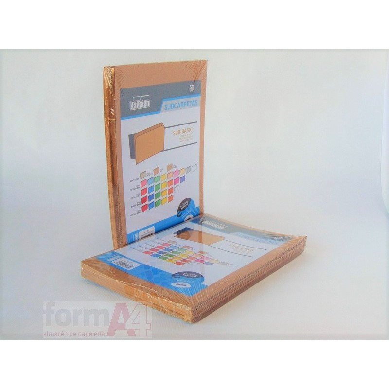 SUBCARPETA KARMAN FOLIO KRAFT P/50