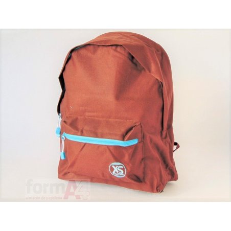 MOCHILA GRANDE XS 34X44X18CM. MARRON